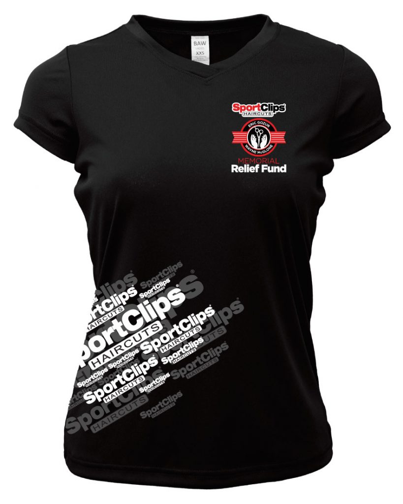 Sport Clips Ladies Wayne McGlone Tee