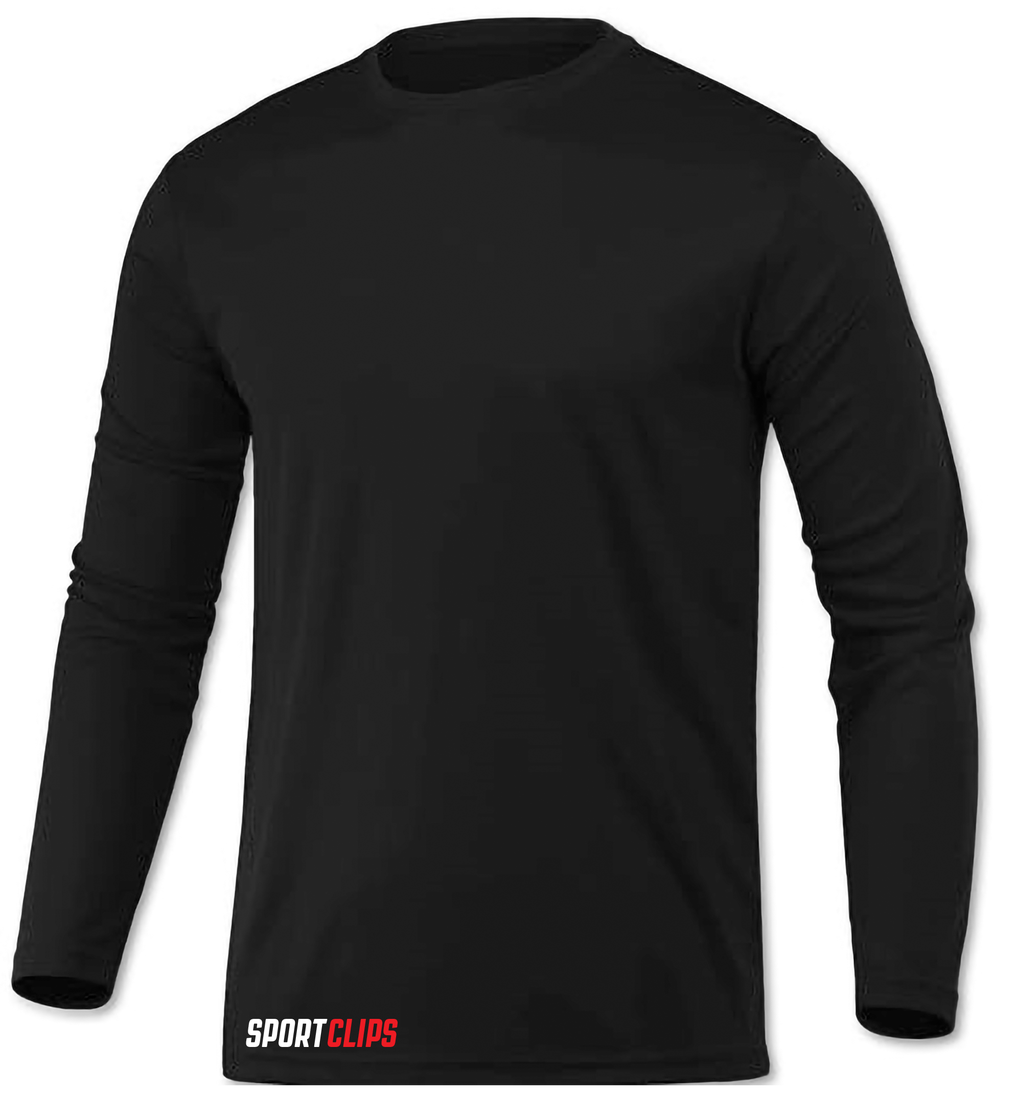 Men’s Long Sleeve Sport Clips Logo Tee